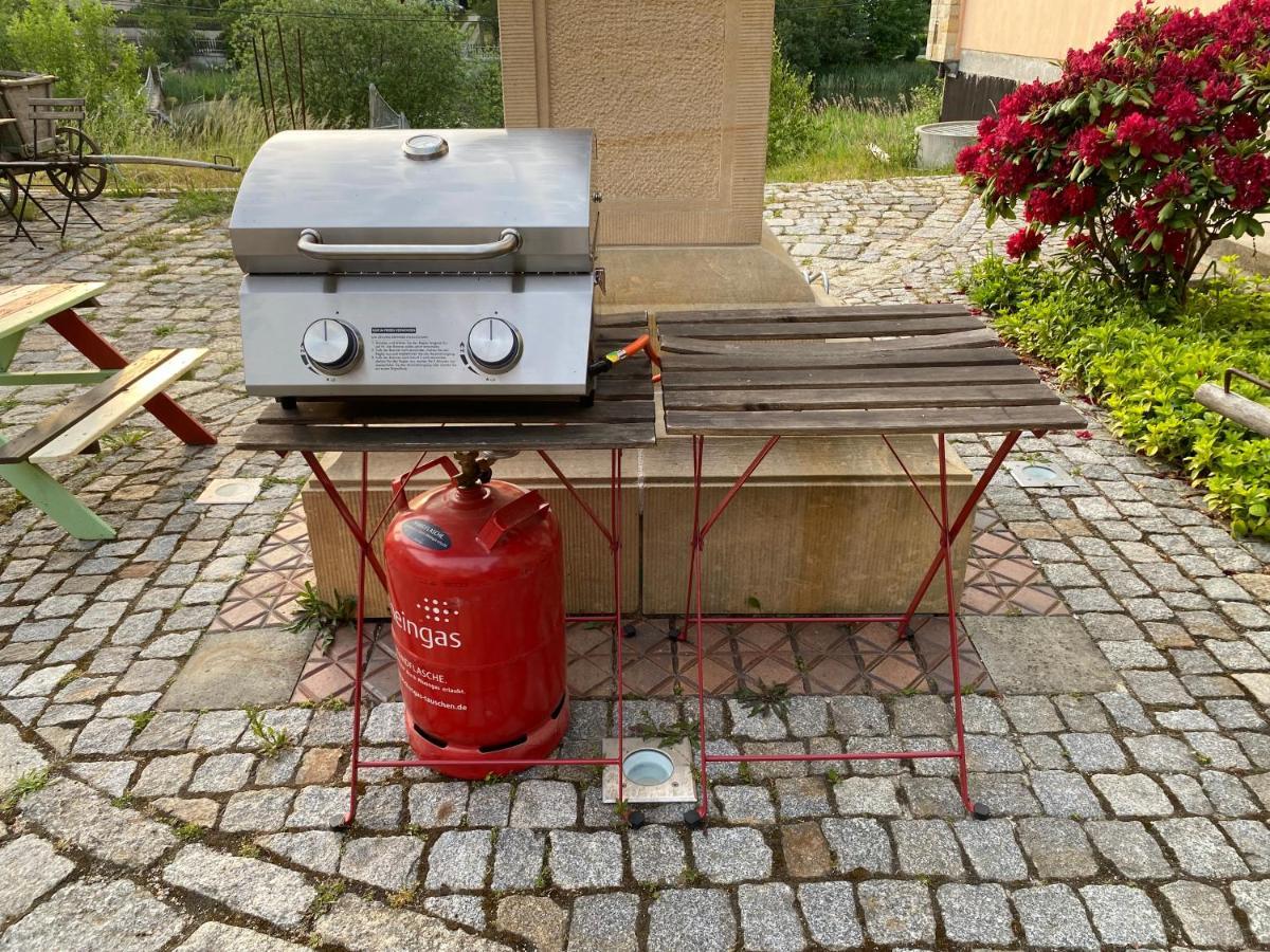 Fewo WAFFENKAMMER im Rittergut Leppersdorf bei Dresden für 7 Personen Exterior foto